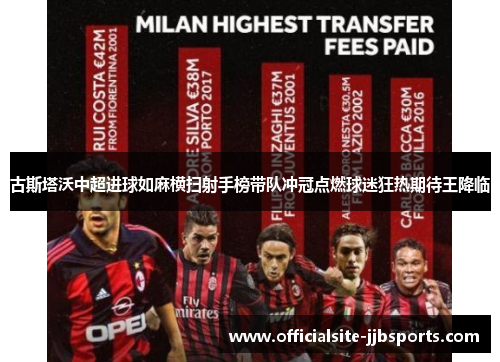 古斯塔沃中超进球如麻横扫射手榜带队冲冠点燃球迷狂热期待王降临